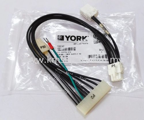 571-03774-272 YORK CHILLER WIRING HARNESS POWER SUPPLY