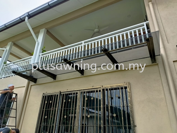 GLASS ROOFING @JALAN LEMAK 2, TAMAN SEGAR CHERAS, KUALA LUMPUR Glass Roofing Selangor, Malaysia, Kuala Lumpur (KL), Cheras Contractor, Service | Plus Awning & Iron Sdn Bhd