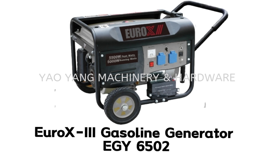 EuroX-III Gasoline Generator EGY 6502