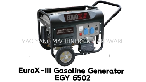 EuroX-III Gasoline Generator EGY 6502