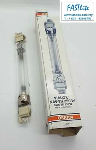 Osram Vialox NAV-TS 250W SON tube (Double-ended Sodium Tube) made in Europe