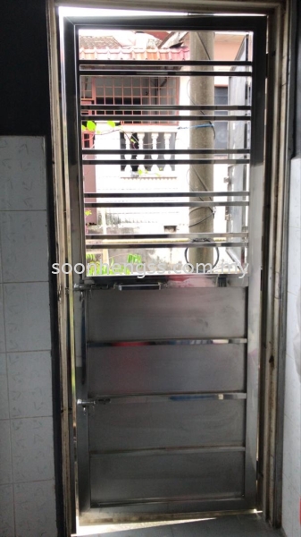  SINGLE DOOR STAINLESS STEEL Johor Bahru (JB), Skudai, Malaysia Contractor, Manufacturer, Supplier, Supply | Soon Heng Stainless Steel & Renovation Works Sdn Bhd