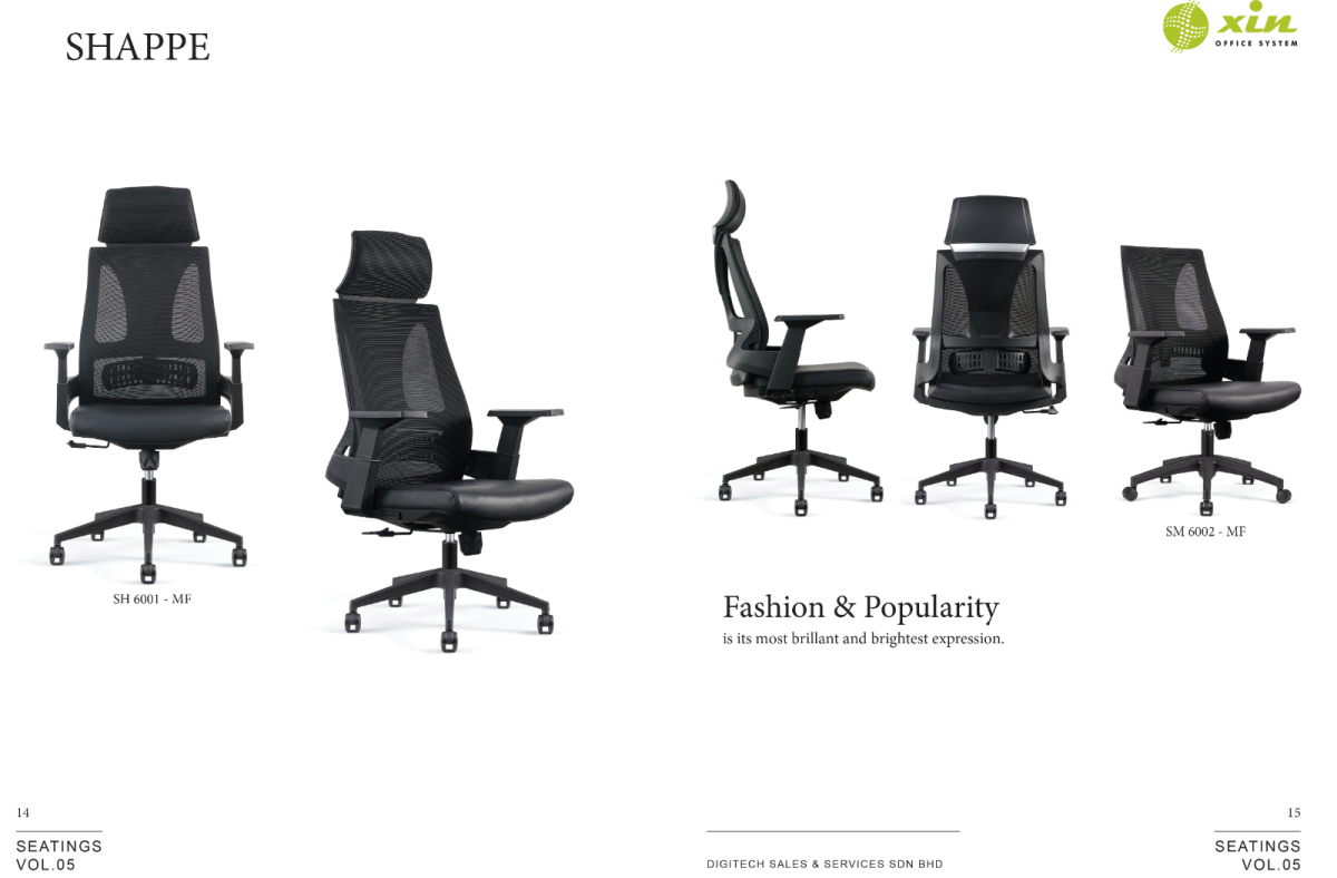  XIN SERIES Office Chairs Selangor, Malaysia, Kuala Lumpur (KL), Klang Supplier, Suppliers, Supply, Supplies | Digitech Sales & Services Sdn Bhd