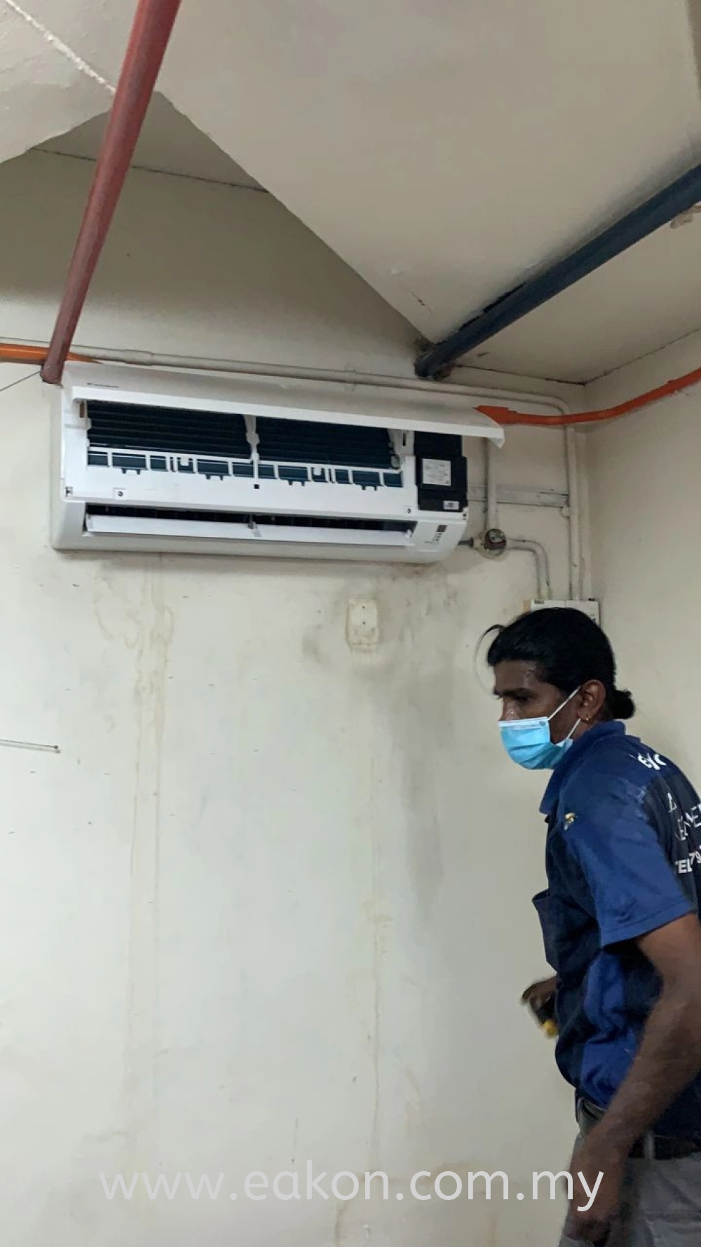 Install aircond