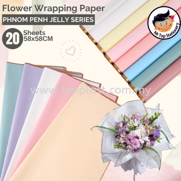 Flower Wrapping Paper Flower DIY Penang, Malaysia Supplier, Manufacturer, Supply, Supplies | Top Plast Enterprise