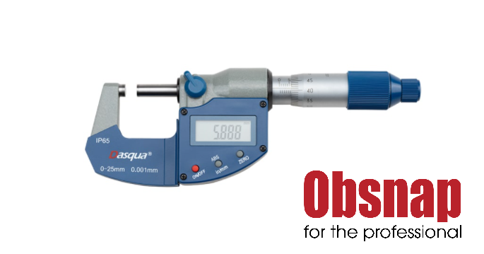 Dasqua - External micrometers - Electronic micrometers IP65, external