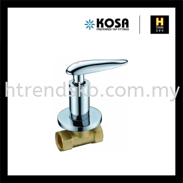 Kosa 1/2" Stop Valve With Flange (Quarter Turn) OT012S15QTRFP