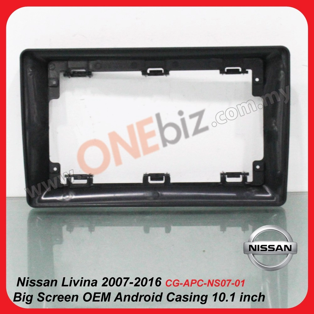 Nissan Livina 2007-2016 10 inch OEM Big Screen Android Player Casing - CG-APC-NS07-01
