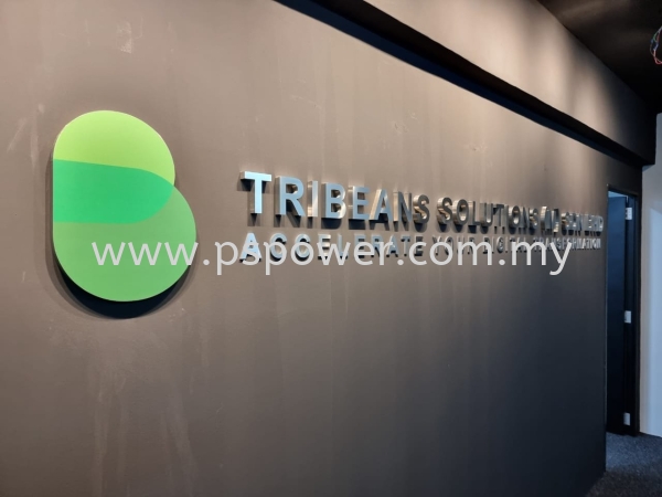 3D Stainless steel Lettering Company Signage Metal Signage Selangor, Malaysia, Kuala Lumpur (KL), Puchong Manufacturer, Maker, Supplier, Supply | PS Power Signs Sdn Bhd