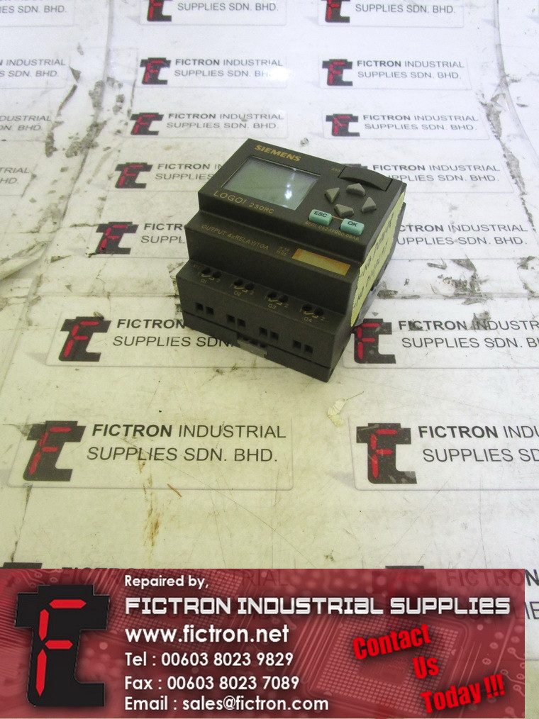 230RC LOGO! SIEMENS PLC Controller Repair Malaysia Singapore Indonesia USA Thailand