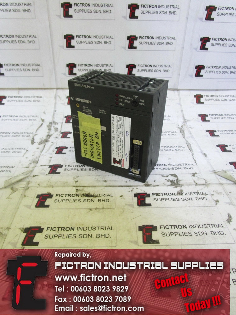 A1SJHCPU MITSUBISHI ELECTRIC PLC I/O Module Repair Malaysia Singapore Indonesia USA Thailand