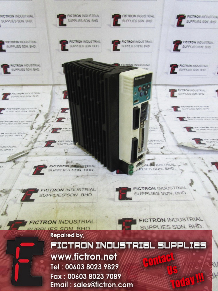 MBDDT2210003 PANASONIC AC Servo Drive Repair Malaysia Singapore Indonesia USA Thailand