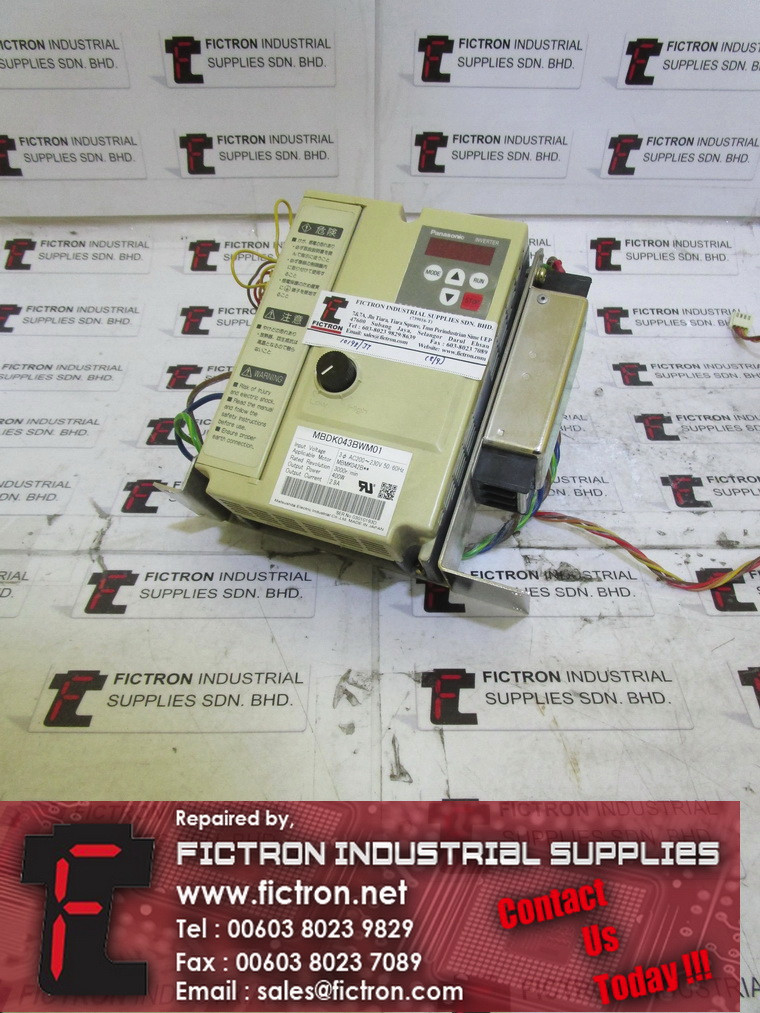 MBDK043BWM01 PANASONIC Brushless Motor Drive Repair Malaysia Singapore Indonesia USA Thailand