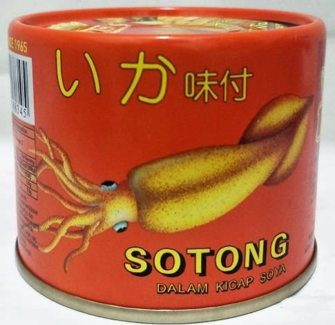 REX CUTTLEFISH IN SOYA SAUCE 170g