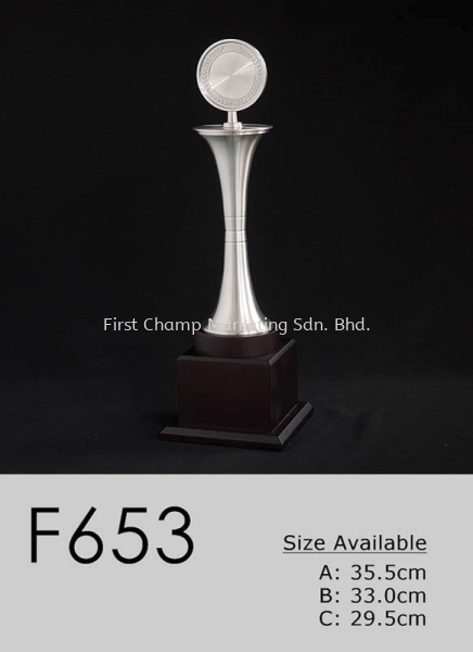 F653 Pewter Trophy Trophy Penang, Malaysia, Butterworth Supplier, Suppliers, Supply, Supplies | FIRST CHAMP MARKETING SDN BHD