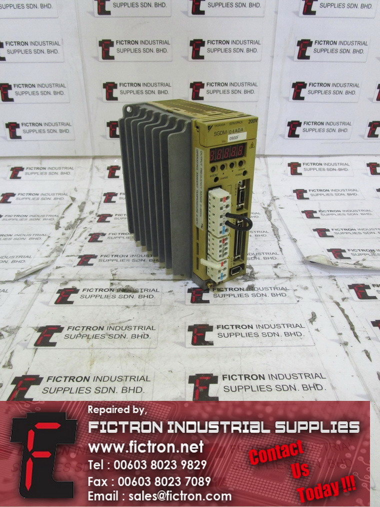 SGDM-04ADA SGDM04ADA YASKAWA ELECTRIC Servopack Repair Malaysia Singapore Indonesia USA Thailand