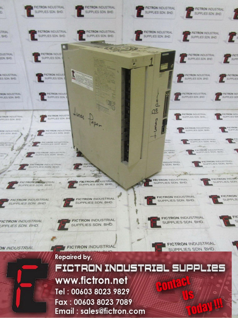 SGD7S-330A00A002 SGD7S330A00A002 YASKAWA ELECTRIC Servopack Repair Malaysia Singapore Indonesia USA Thailand