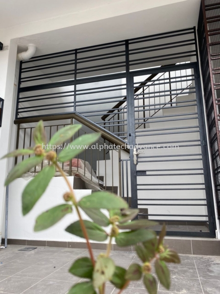 Iron Grille Wrought Iron Door & Window Johor Bahru (JB), Malaysia, Ulu Tiram Sheet Metal Fabrication, Aluminium Works | Alphatech Advance Engineering