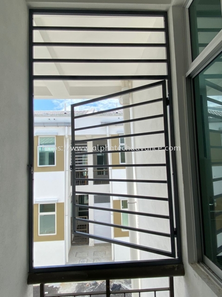 Iron Grille Wrought Iron Door & Window Johor Bahru (JB), Malaysia, Ulu Tiram Sheet Metal Fabrication, Aluminium Works | Alphatech Advance Engineering