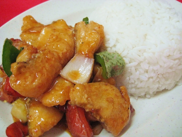 Fish Fillet with sweet & sour Sauce + Rice + Egg †Î×ùïˆ Single Rice Kuala Lumpur (KL), Malaysia, Selangor  | SIONG BEN SOUP HOUSE
