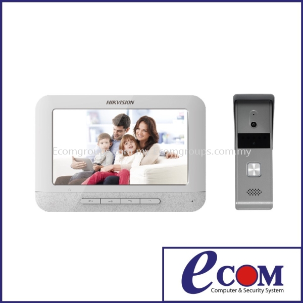 DS-KIS203 Hikvision Video Intercom / Doorphone Johor, Malaysia, Muar Supplier, Installation, Supply, Supplies | E COM COMPUTER & SECURITY SYSTEM