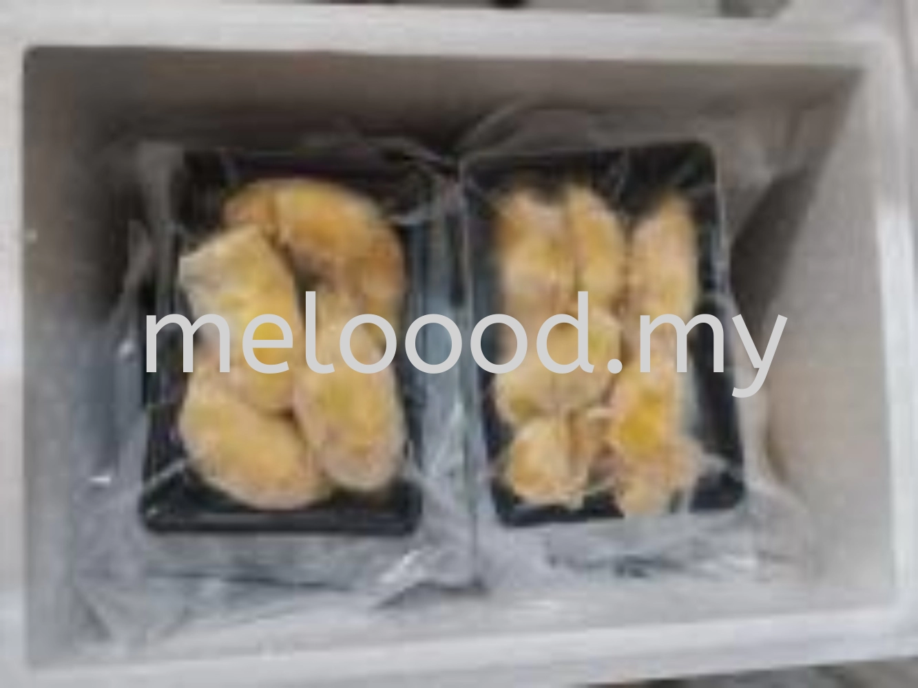 vacuum packed frozen durian - D197(without shell)