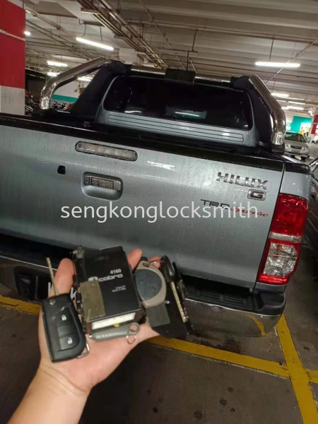 Toyota hiluy cobra alarm car remote Selangor, Malaysia, Kuala Lumpur (KL), Puchong Supplier, Suppliers, Supply, Supplies | Seng Kong Locksmith Enterprise