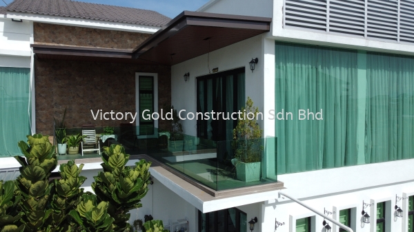 Pu foam metal deck and Ceiling Stripe Awning Melaka, Malaysia, Bukit Katil Service, Supplier, Supply, Supplies | VICTORY GOLD CONSTRUCTION SDN BHD
