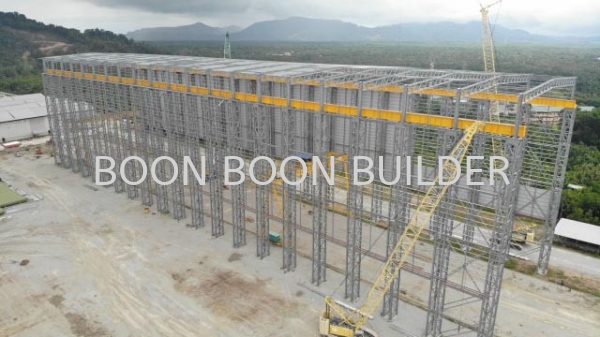Supply & Install Of Footing & Steel Structure Works Supply & Install Of Footing & Steel Structure Works Penang, Malaysia Services | Boon Boon Builder Sdn. Bhd.