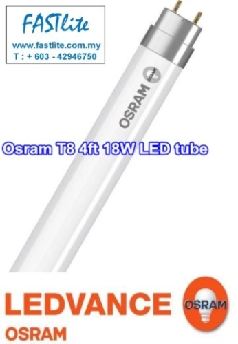 Osram T8 4ft 18W 6500K Daylight LED tubes