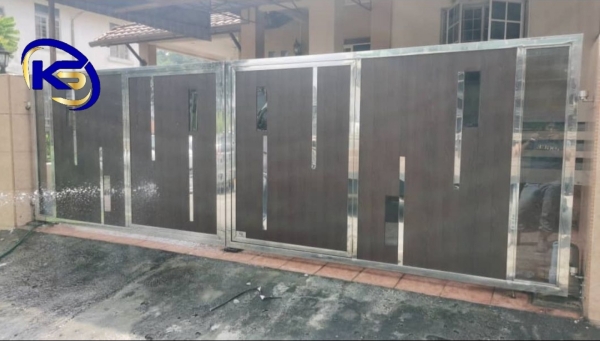 Folding Gate Alam Damai Cheras Hulu Langat Selangor Main Gate  Johor Bahru (JB), Malaysia, Selangor, Kuala Lumpur (KL) Supplier, Suppliers, Supply, Supplies | Knight Services Enterprise Sdn Bhd