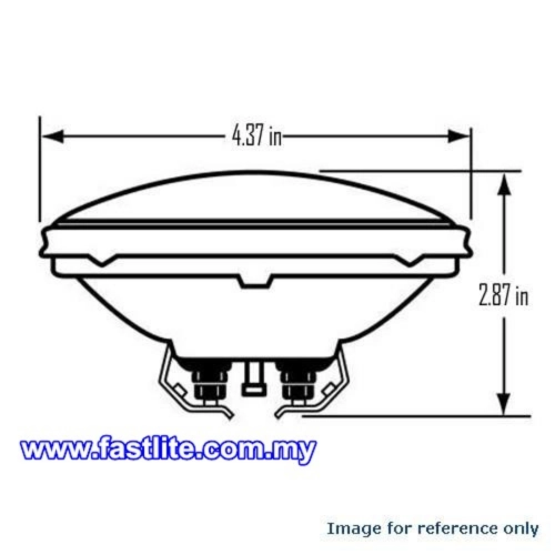 GE DWE 120v 650w PAR36 41667 Stage & Studio bulb