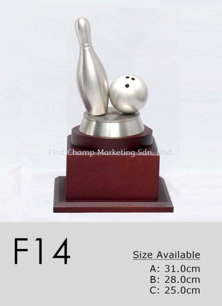 F014 Bowling Trophy Pewter Trophy Trophy Penang, Malaysia, Butterworth Supplier, Suppliers, Supply, Supplies | FIRST CHAMP MARKETING SDN BHD