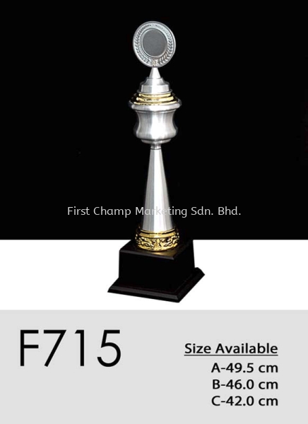 F715 Alloy Trophy Trophy Penang, Malaysia, Butterworth Supplier, Suppliers, Supply, Supplies | FIRST CHAMP MARKETING SDN BHD