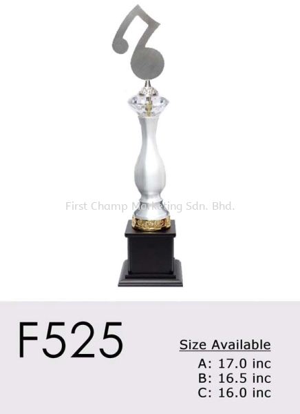 F525 Alloy Trophy Trophy Penang, Malaysia, Butterworth Supplier, Suppliers, Supply, Supplies | FIRST CHAMP MARKETING SDN BHD