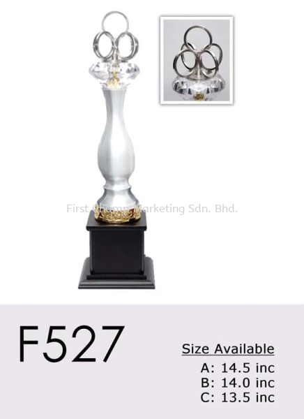 F527 Alloy Trophy Trophy Penang, Malaysia, Butterworth Supplier, Suppliers, Supply, Supplies | FIRST CHAMP MARKETING SDN BHD