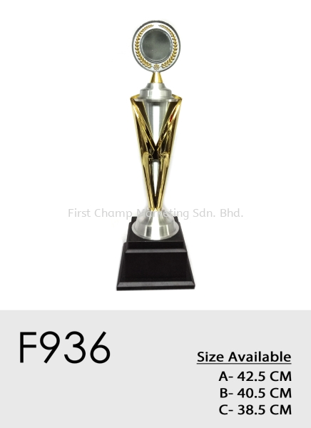 F936 Alloy Trophy Trophy Penang, Malaysia, Butterworth Supplier, Suppliers, Supply, Supplies | FIRST CHAMP MARKETING SDN BHD