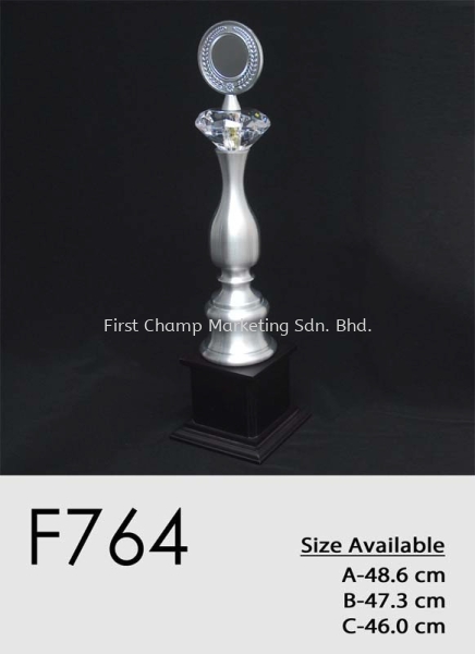 F764 Alloy Trophy Trophy Penang, Malaysia, Butterworth Supplier, Suppliers, Supply, Supplies | FIRST CHAMP MARKETING SDN BHD
