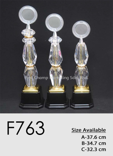 F763 Acrylic Trophy Trophy Penang, Malaysia, Butterworth Supplier, Suppliers, Supply, Supplies | FIRST CHAMP MARKETING SDN BHD