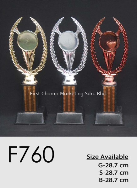 F760 Plastic Trophy Trophy Penang, Malaysia, Butterworth Supplier, Suppliers, Supply, Supplies | FIRST CHAMP MARKETING SDN BHD