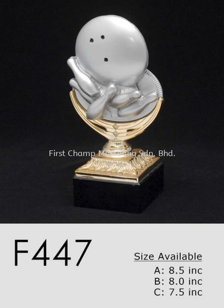 F447 Resin Trophy Trophy Penang, Malaysia, Butterworth Supplier, Suppliers, Supply, Supplies | FIRST CHAMP MARKETING SDN BHD