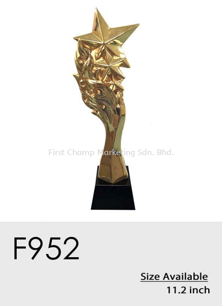 F952 Resin Trophy Trophy Penang, Malaysia, Butterworth Supplier, Suppliers, Supply, Supplies | FIRST CHAMP MARKETING SDN BHD