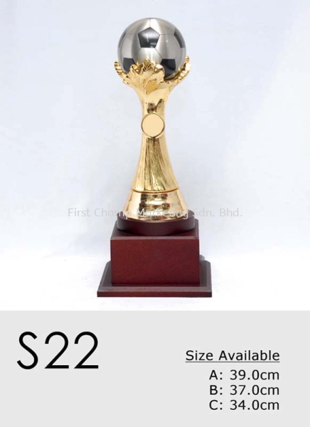 S22 Resin Trophy Trophy Penang, Malaysia, Butterworth Supplier, Suppliers, Supply, Supplies | FIRST CHAMP MARKETING SDN BHD