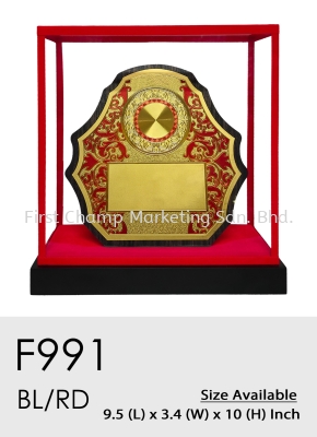 F991 Exclusive Premium Affordable Casing Sticker Gold Plaque Malaysia