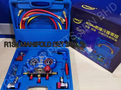 R134 Manifold Set Box