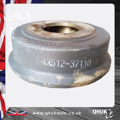 BDTY-025 BRAKE DRUM DUTRO WU410 3T 5T (FRT)