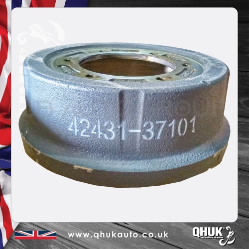 BDTY-030 BRAKE DRUM DUTRO WU422 (RR 6H)