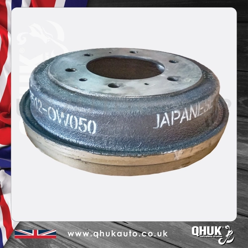 BDTY-031 BRAKE DRUM DUTRO WU302 (FRT & RR 6H)