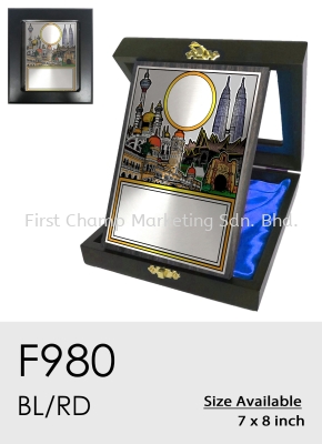 f980 Exclusive Affordable Glass Display Premium Malaysia Plaque