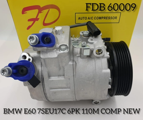 FDB 60009 BMW E60 7SEU17C 6PK 110M Compressor New